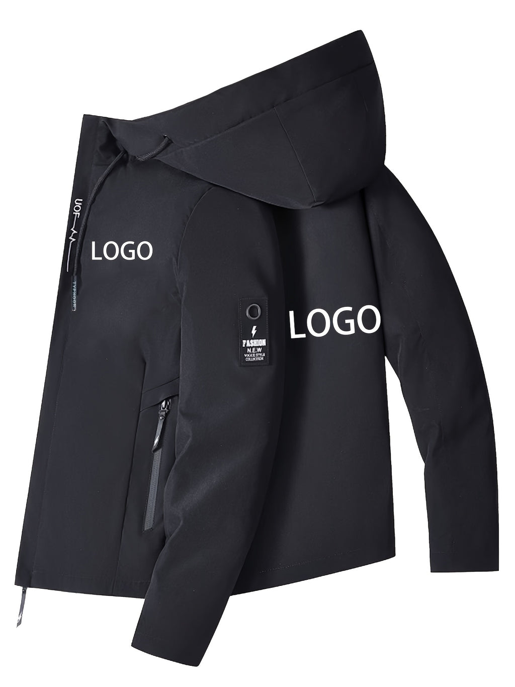 Personalized Logo Apparel – Men'S High-Quality Logo Jacket, Spring And Autumn New Fashionable – image 1