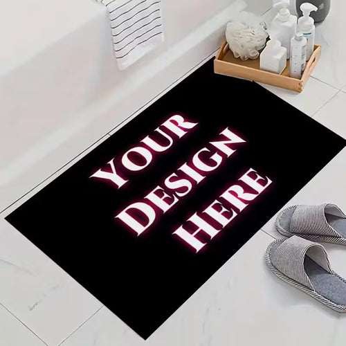 Bespoke Home & Office Decor – Doormat - Logo/Text Print, Machine Washable Front Door – image 2
