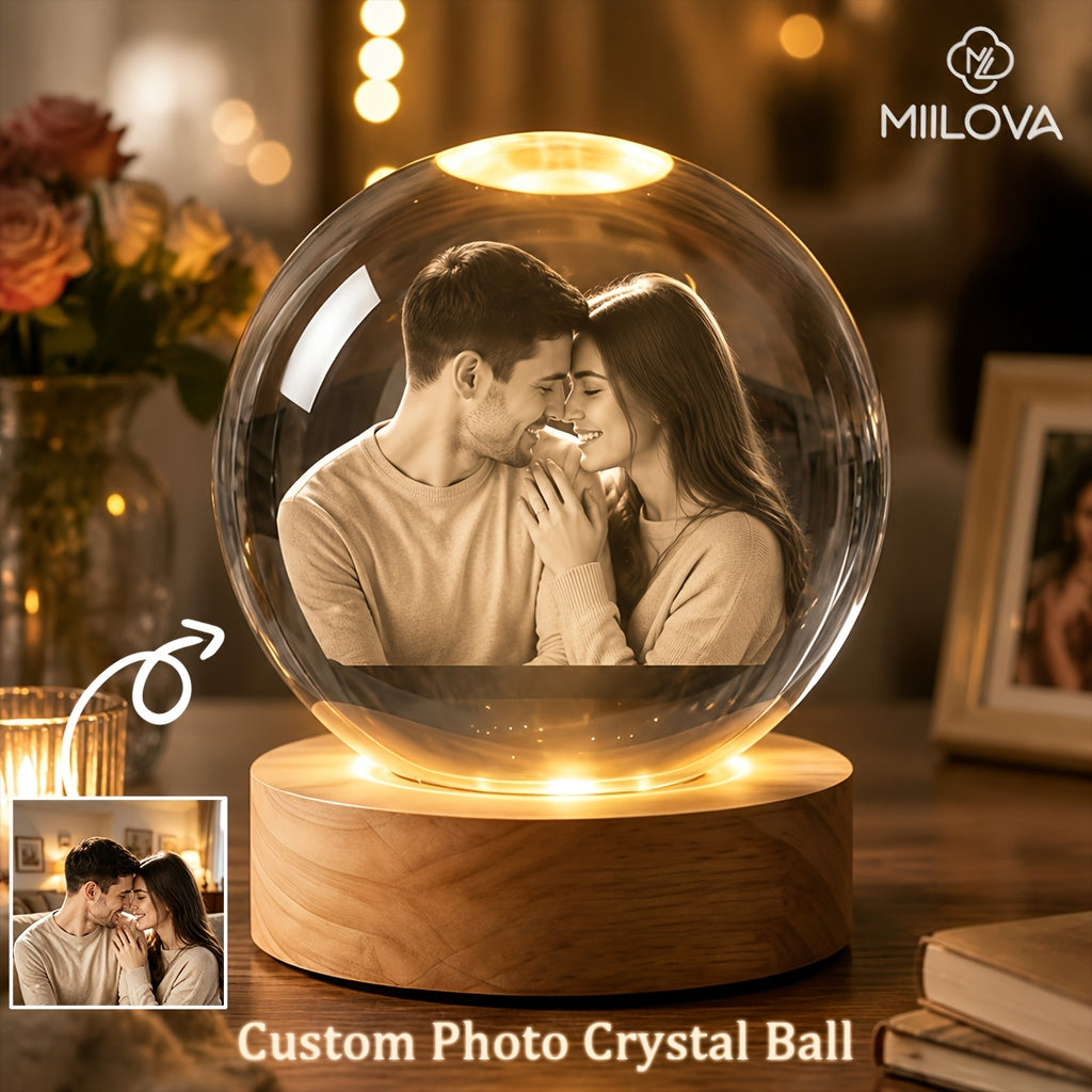 Design-Your-Own Crystal Lamp with Custom Logo or Design - image 1