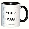 Design-Your-Own Photo Coffee Mug - Shiny Cup for Home, Workplace, Or Gifting - Sturdy & – Branded – image 1