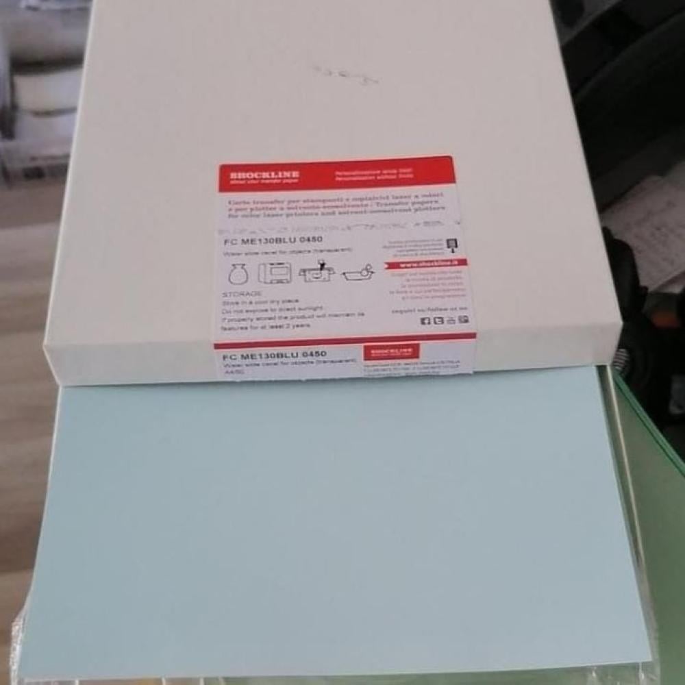 Shockline Italian laser transparent watercolor paper - professional quality for printing — product image 4