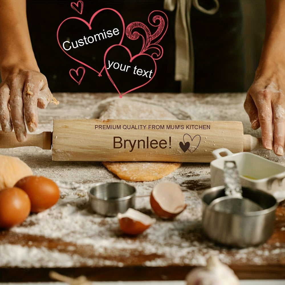 Design-Your-Own Rolling Pin with Custom Logo or Design - image 1