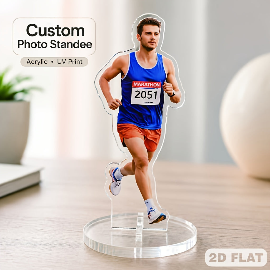 Personalized Acrylic Display Stand with Custom Logo or Design - image 1