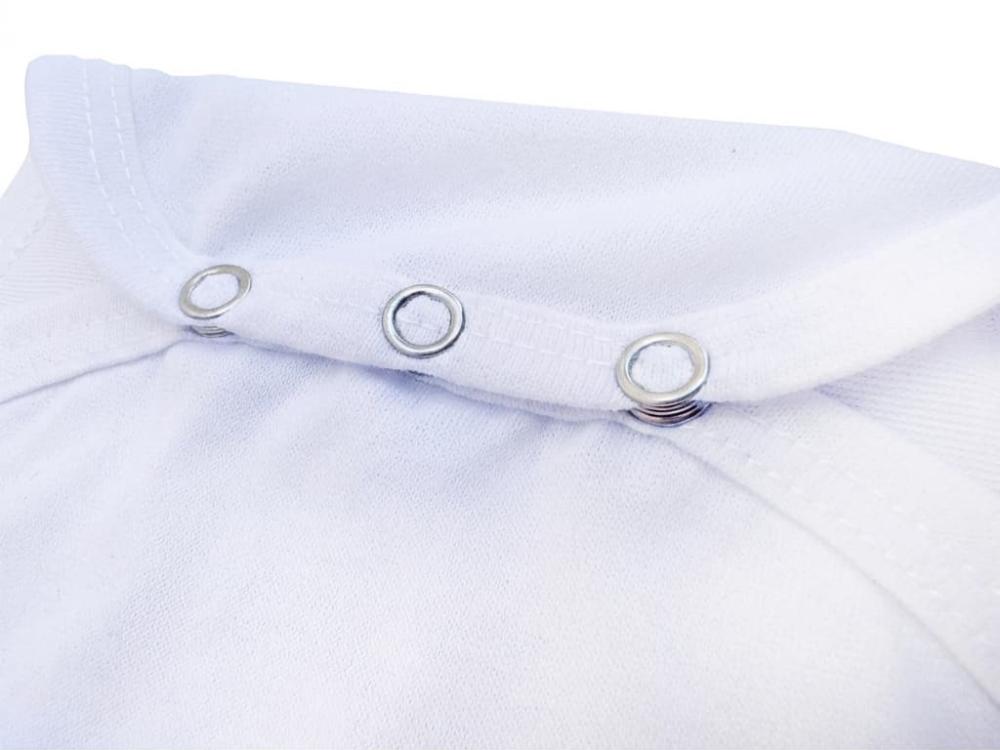 Short sleeve polyester cotton spliced ​​globule textured jumpsuit — product image 5
