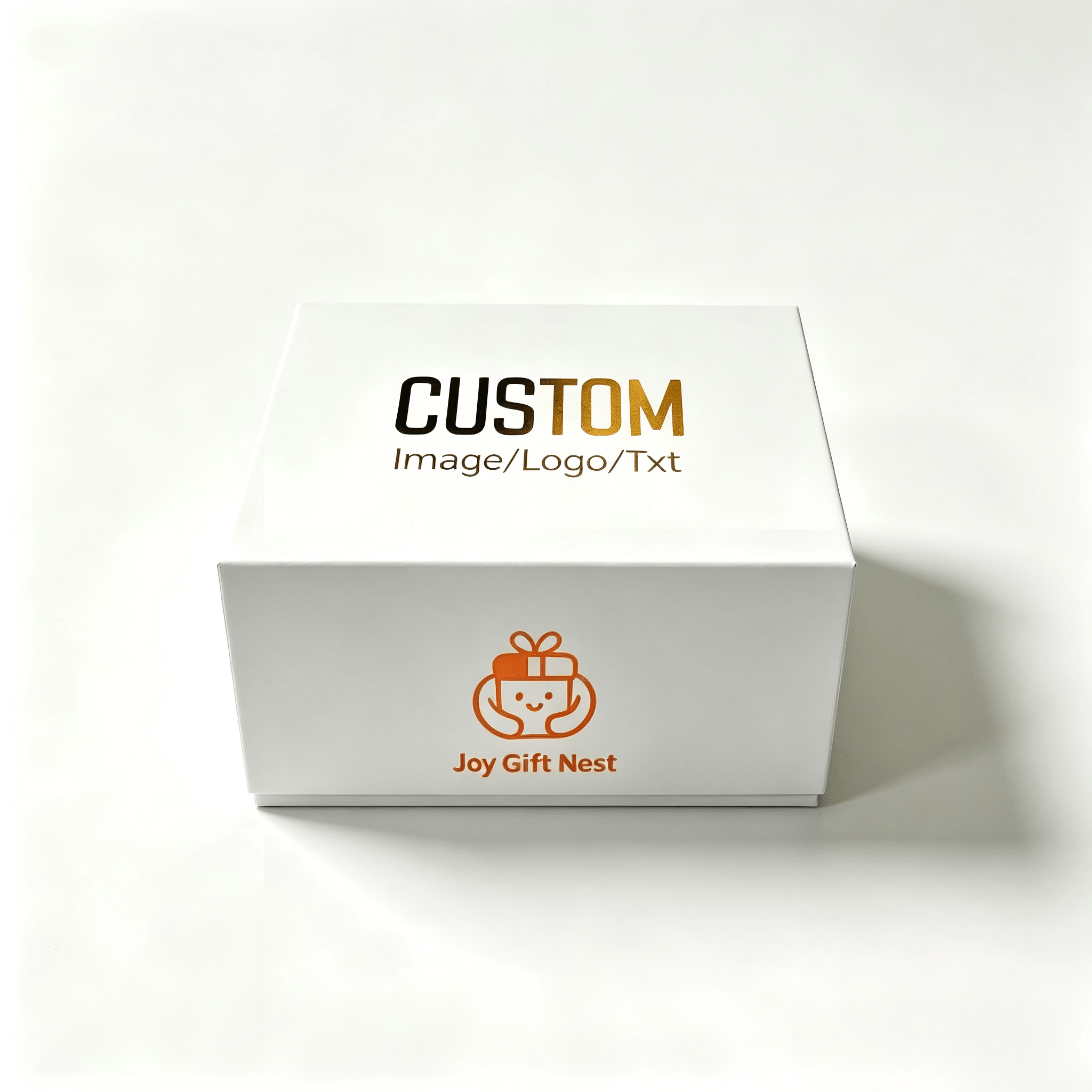 2 Custom Positions, Magnetic Flip-Top Gift Box with Arbitrary Pattern | Made-to-Order Packaging & – image 3