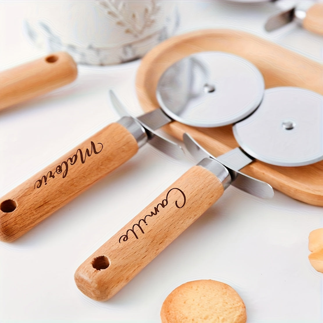 Logo-Ready Crescent Pizza Cutter with Custom Logo or Design - image 2