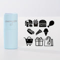 Use Initial/Logo/Small Icon/Artwork Customization - Round Self-Inking Stamp | Business-Ready Packaging & – image 1