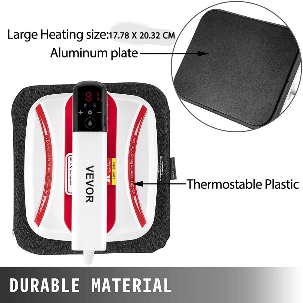 Portable manual heat press 18cm*8cm — product image 2