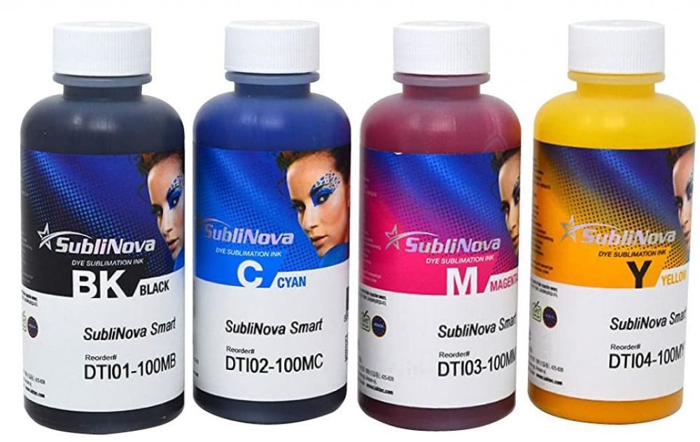 Original Korean SubliNova Sublimation Ink Set 100ml - 4 Colors CMYK for Epson Printers — product image 7