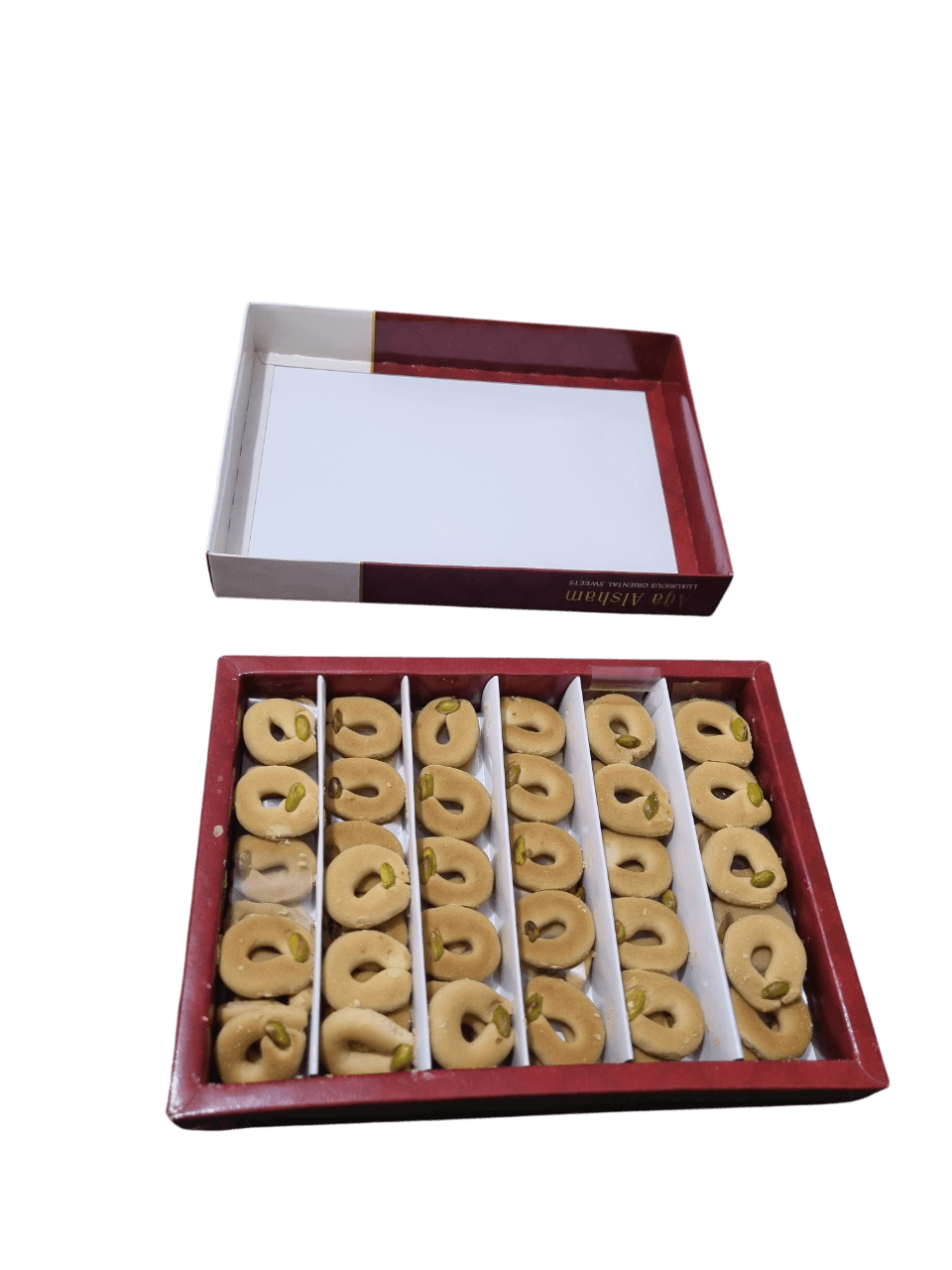 custom printed Ma'amoul box 450 gram