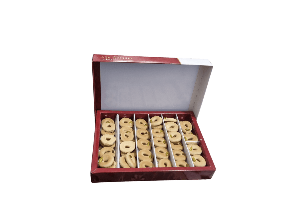 custom printed Ma'amoul box 450 gram