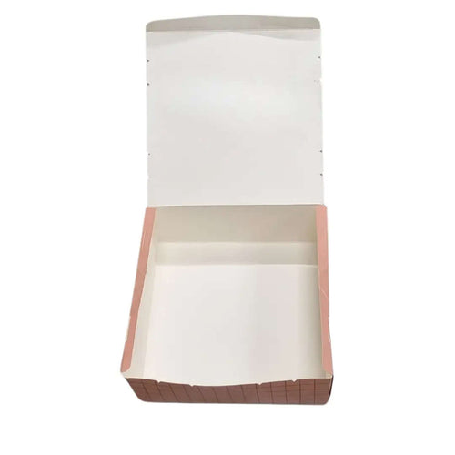 Cake box, length 30 cm, width 30 cm, height 12 cm, printed with customer design