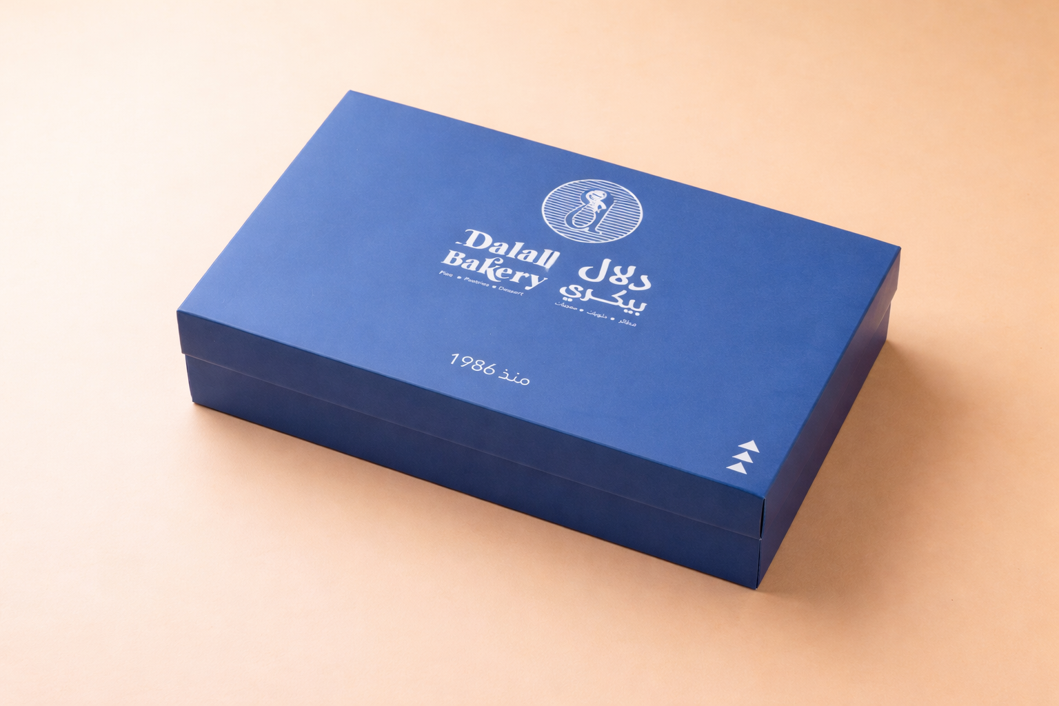 Custom Printed Falafel Meal Box with 3 Compartments & Fries Section