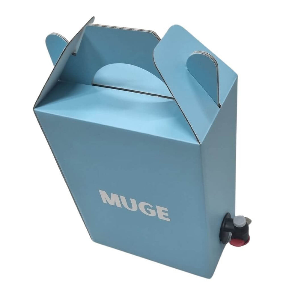 Custom printed  2 Liter  Disposable Thermal Insulated Drink Takeaway Box | Coffee Traveller Box