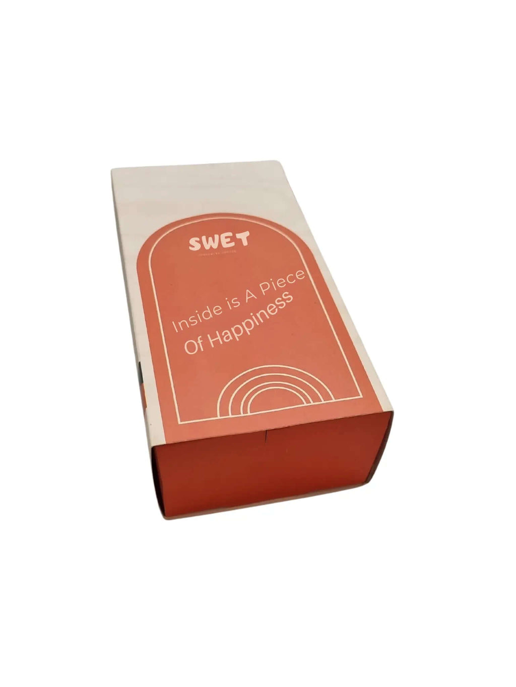 Custom printed pullout box with out lamination 20×10×6 CM for bakery macaron donut minicake cupcake