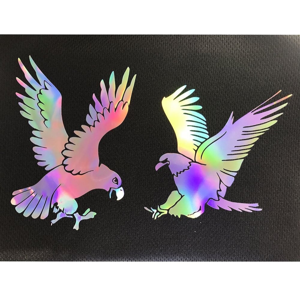 Color change silver hologram heat-transfer vinyl — product image 3