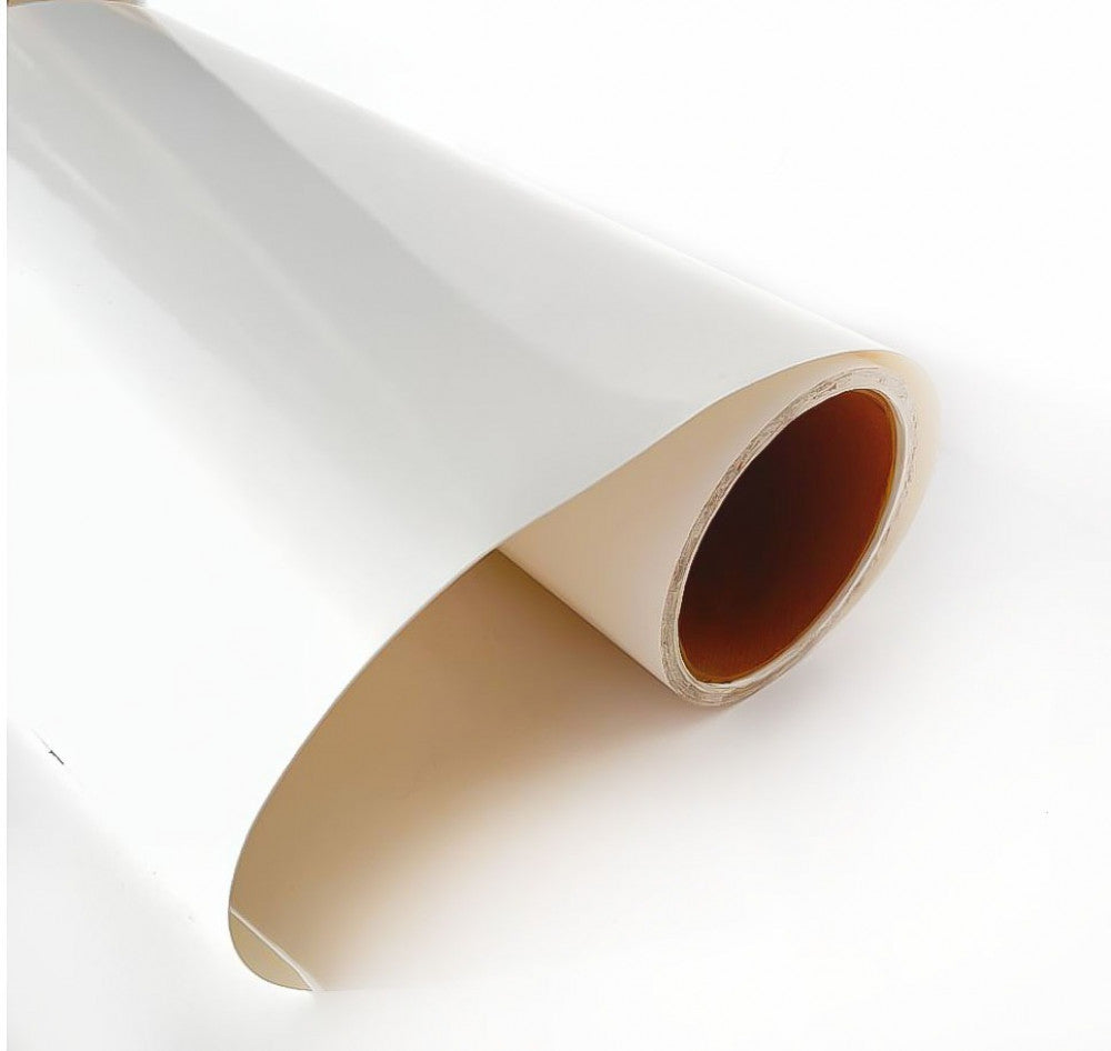 White glossy adhesive vinyl, 100*38 cm — product image 2