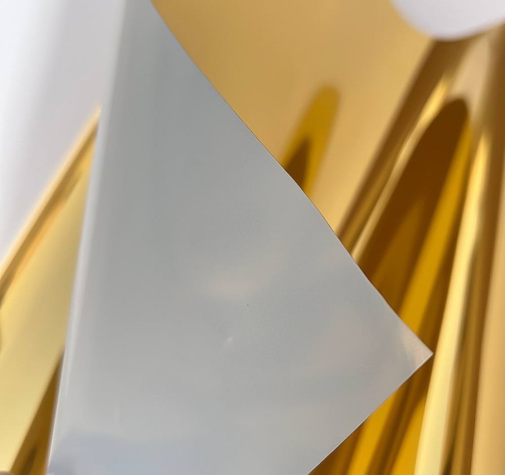 Glitter gold vinyl for mirror fabrics 50 — product image 3