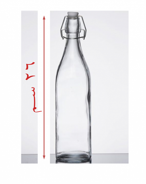 1 liter glass juice box — product image 1