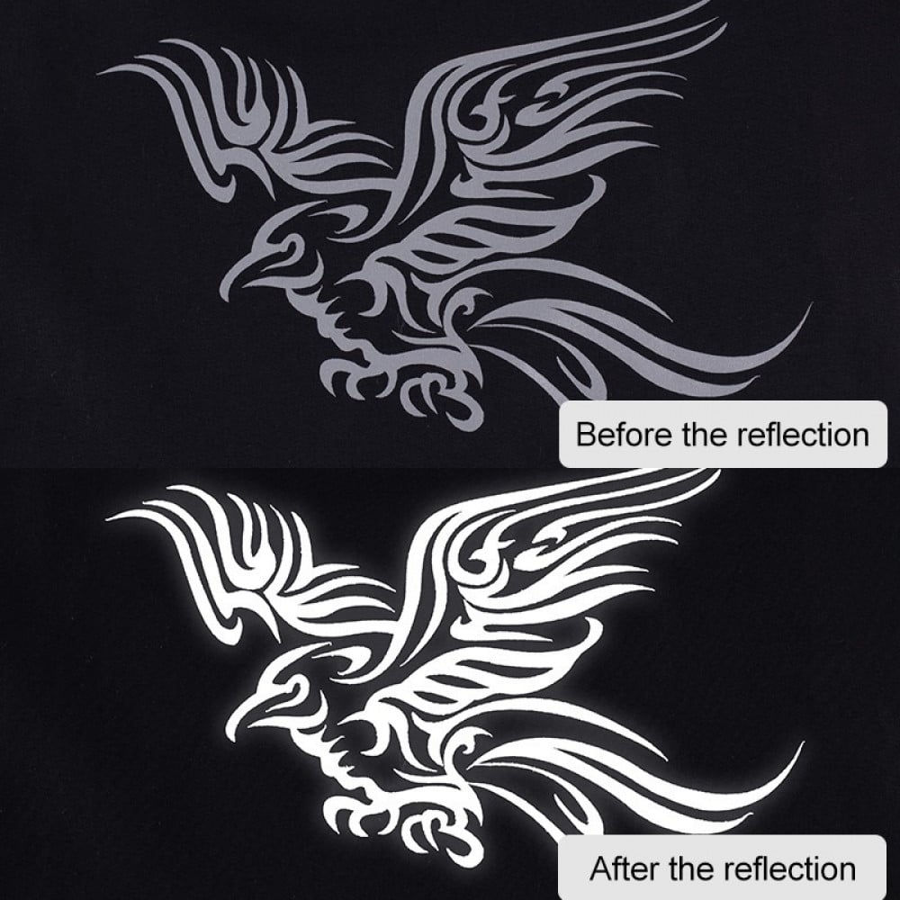 heat-transfer vinyl dark gray reflective fabrics1 — product image 1