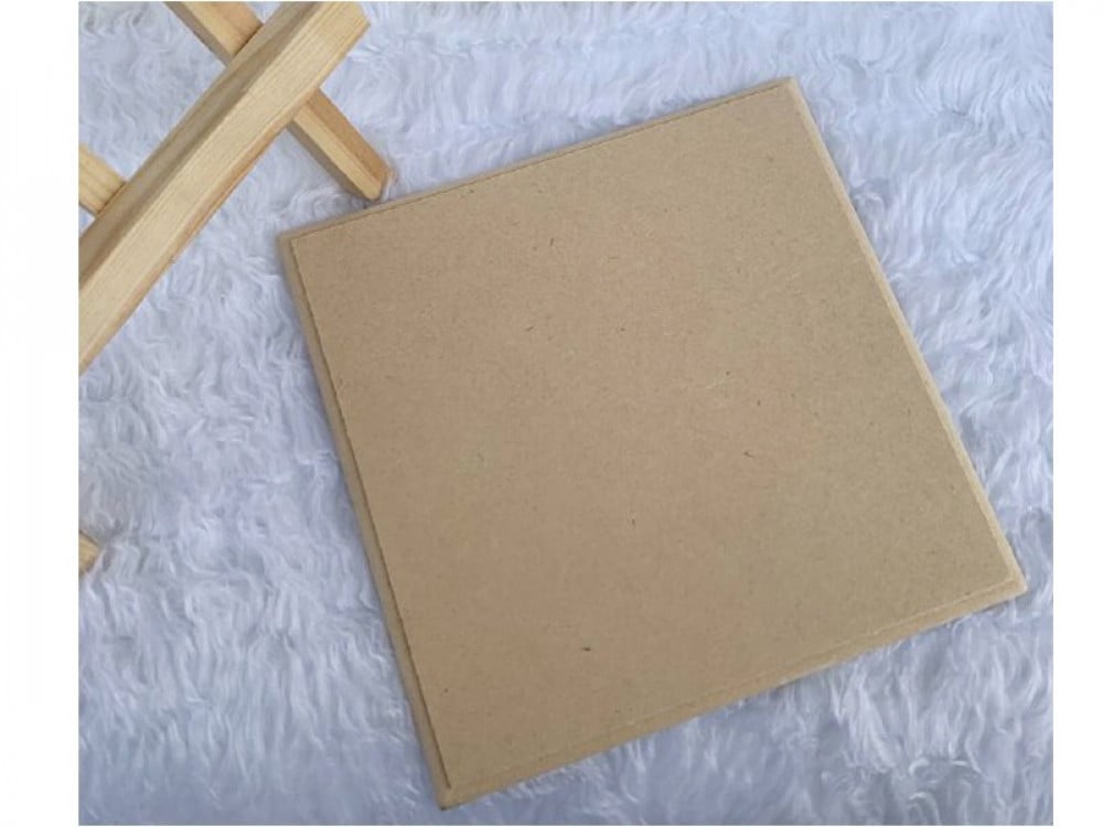 Square wood panel for sublimation printing, size 17x17 cm — product image 5