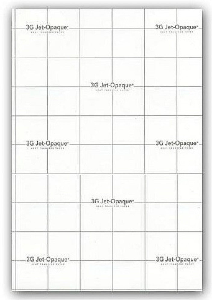 3G Jet OPEC paper for dark fabrics, 20 A3 sheets — product image 3