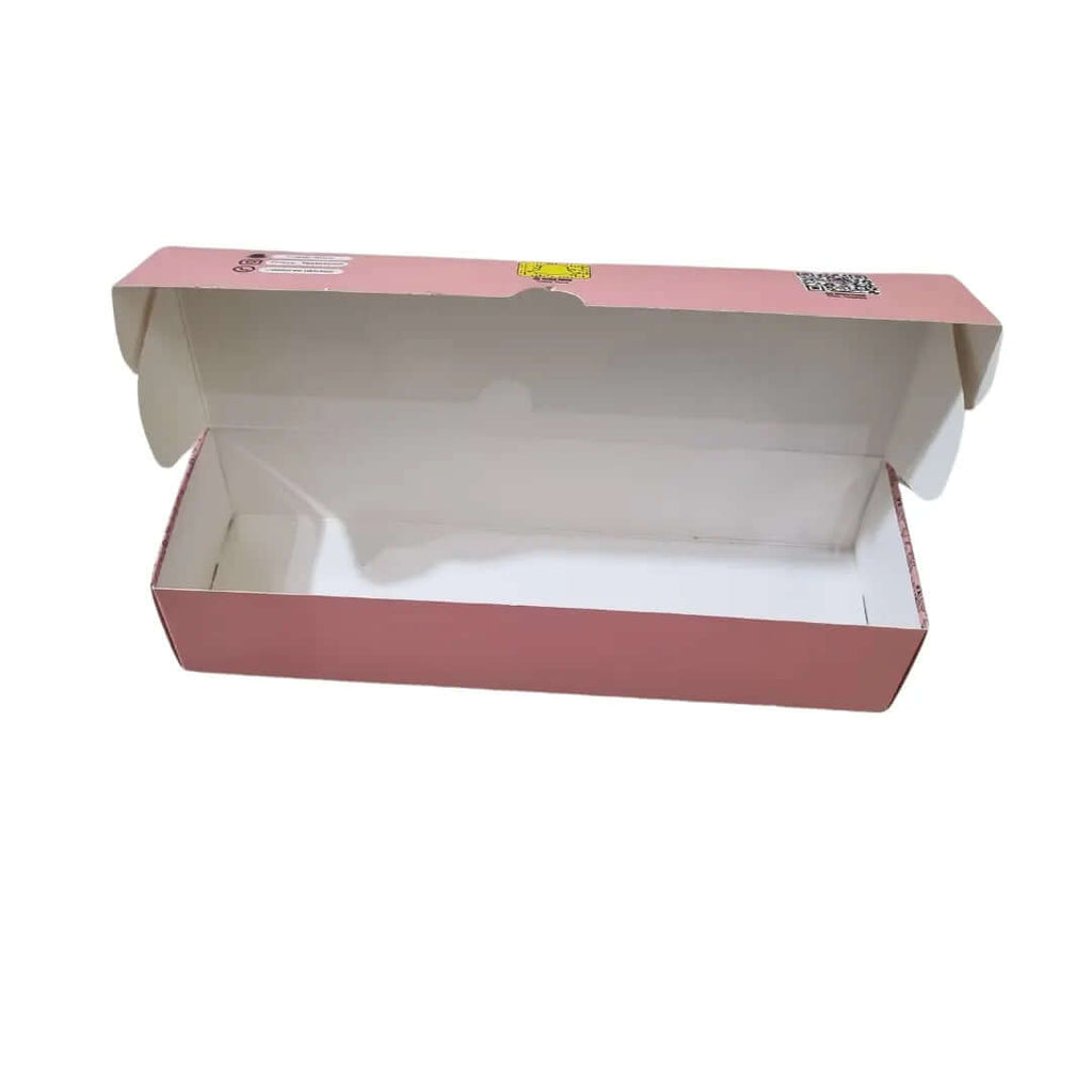 Personalized logo pancake donut macaron box 25.5×8×5.5 cm