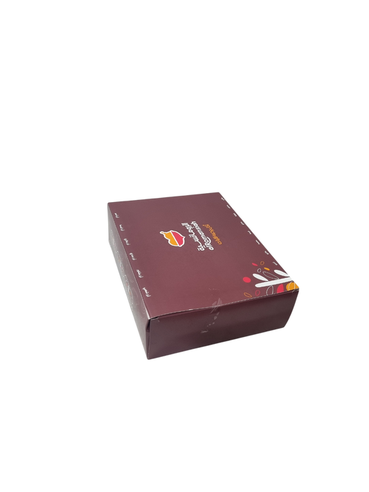 half chicken and rice meal box
