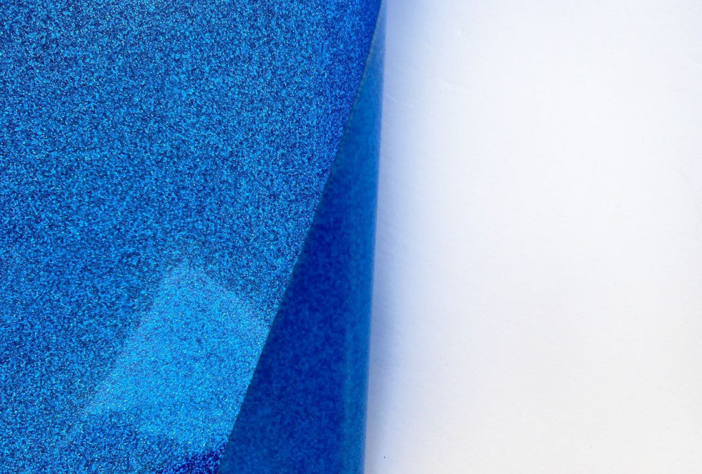 heat-transfer vinyl, blue glitter fabrics, light shades — product image 3
