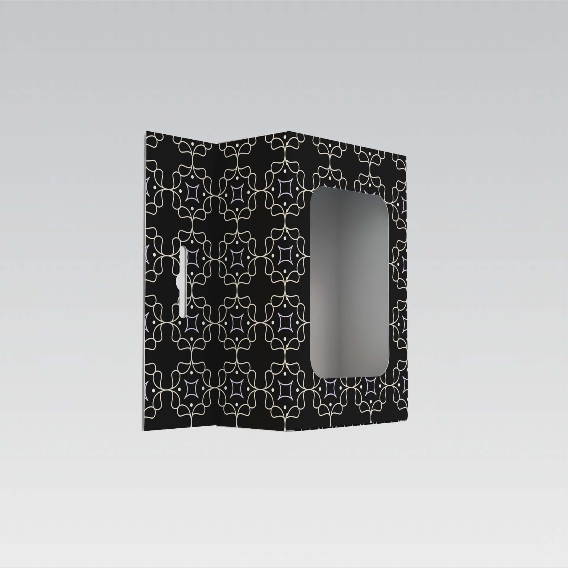 scatola larghezza qabl per tkhsys misura 12x6x18 cm con finestra trasparente - Madar Print