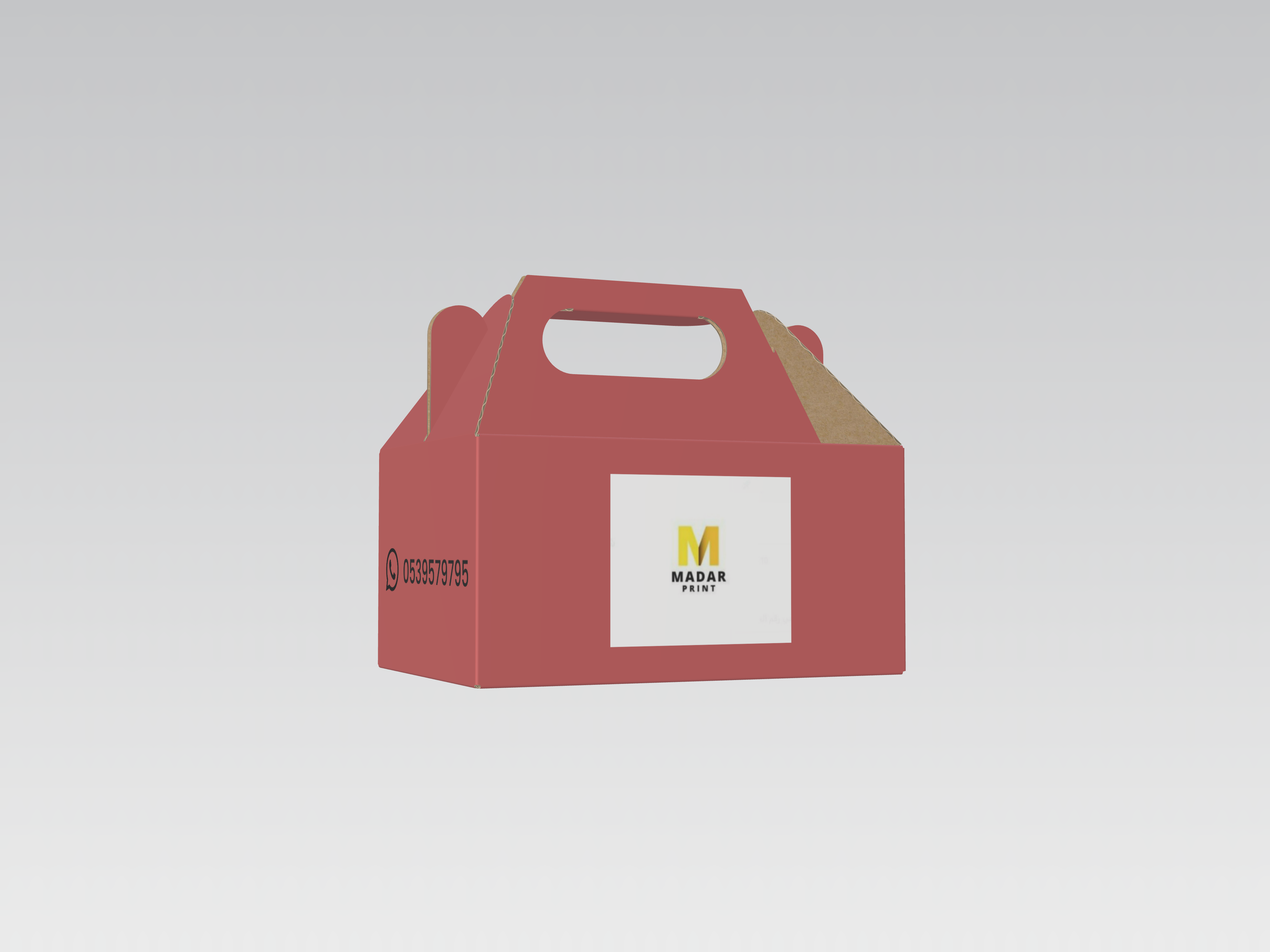 custom printed cartoon box 18×12.5×9 cm