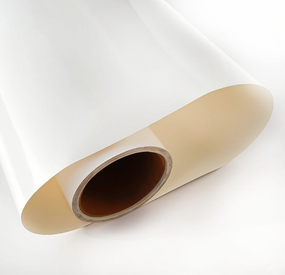 White glossy adhesive vinyl, 100*38 cm — product image 1