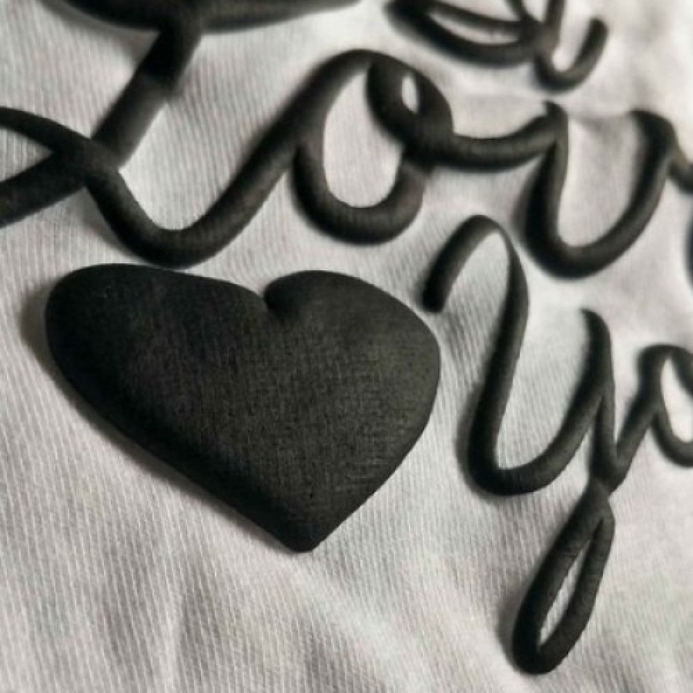 heat-transfer vinyl, black magic embossed fabric — product image 1