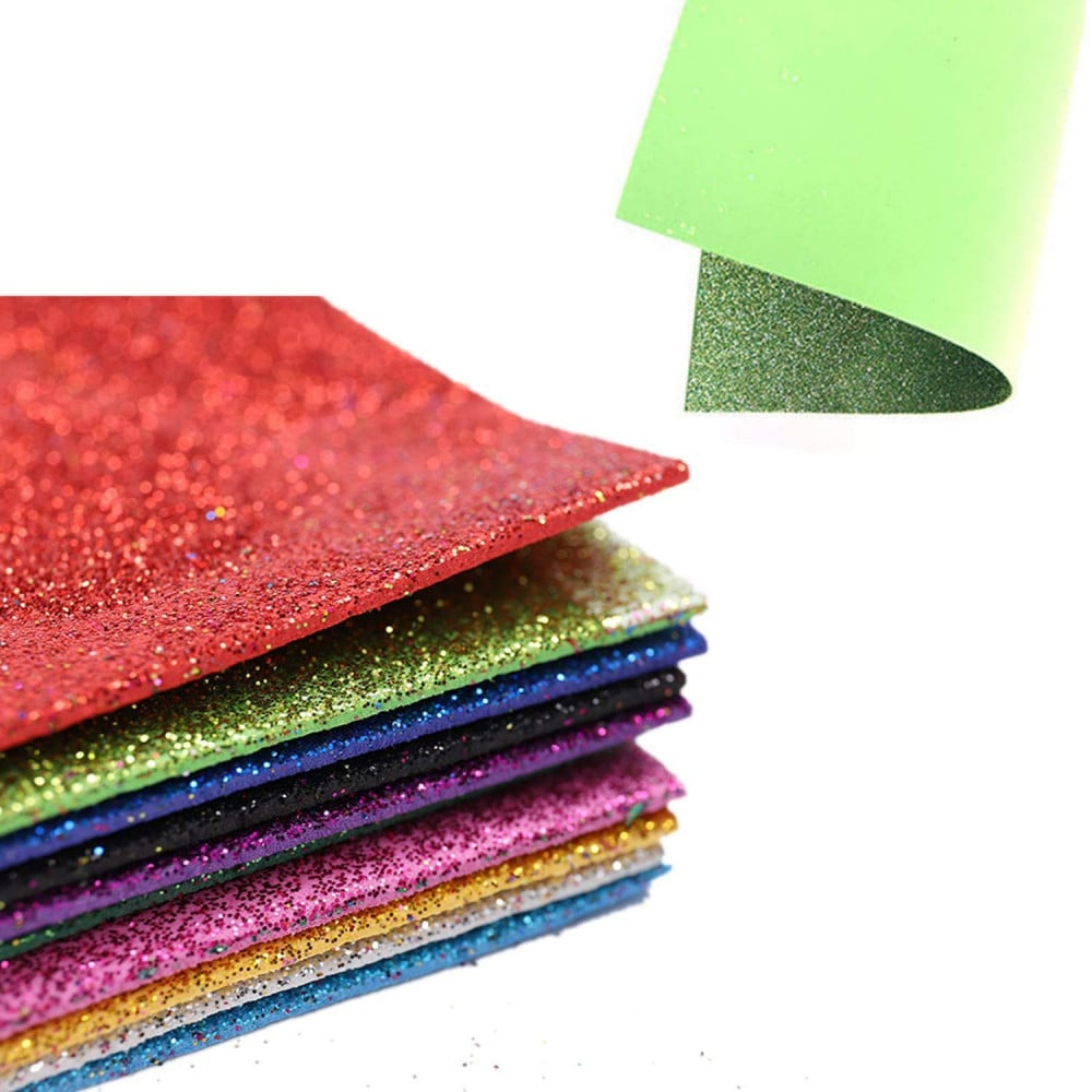 A4 silver glitter surface sticker — product image 7