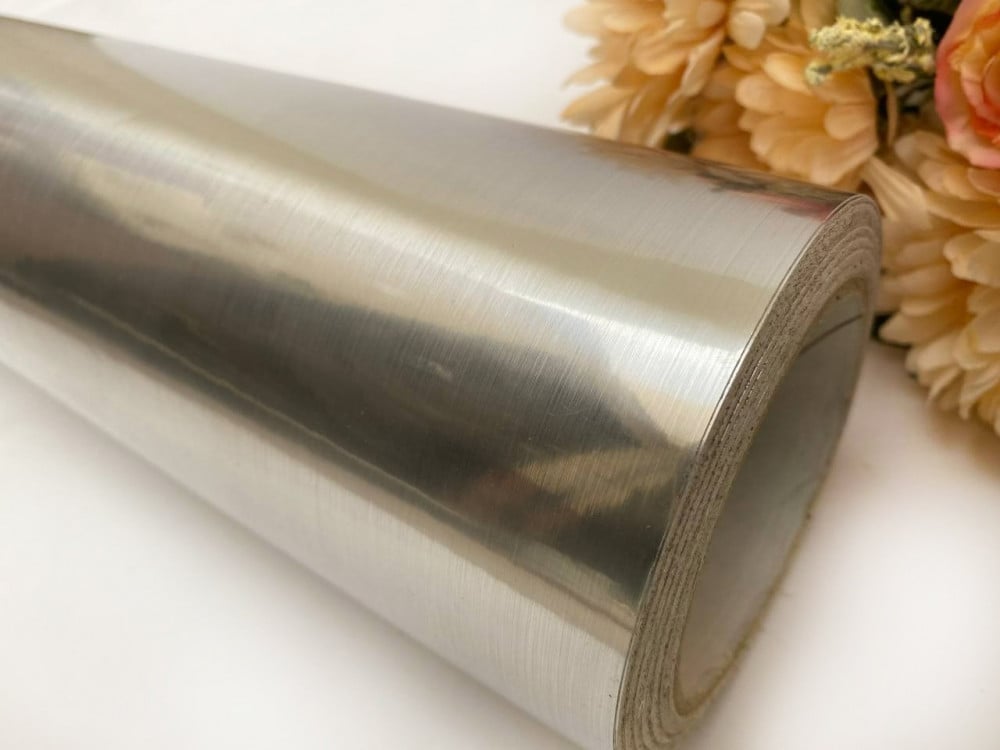 American metallic silver sticker vinyl rolls — product image 3