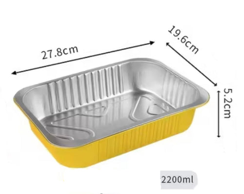 custm printed and designed box with  tray cut-out  and sauce circle and napkin or fork  slot