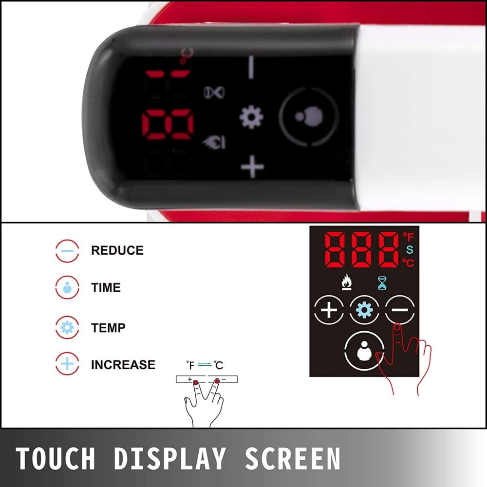 Portable manual heat press 18cm*8cm — product image 4
