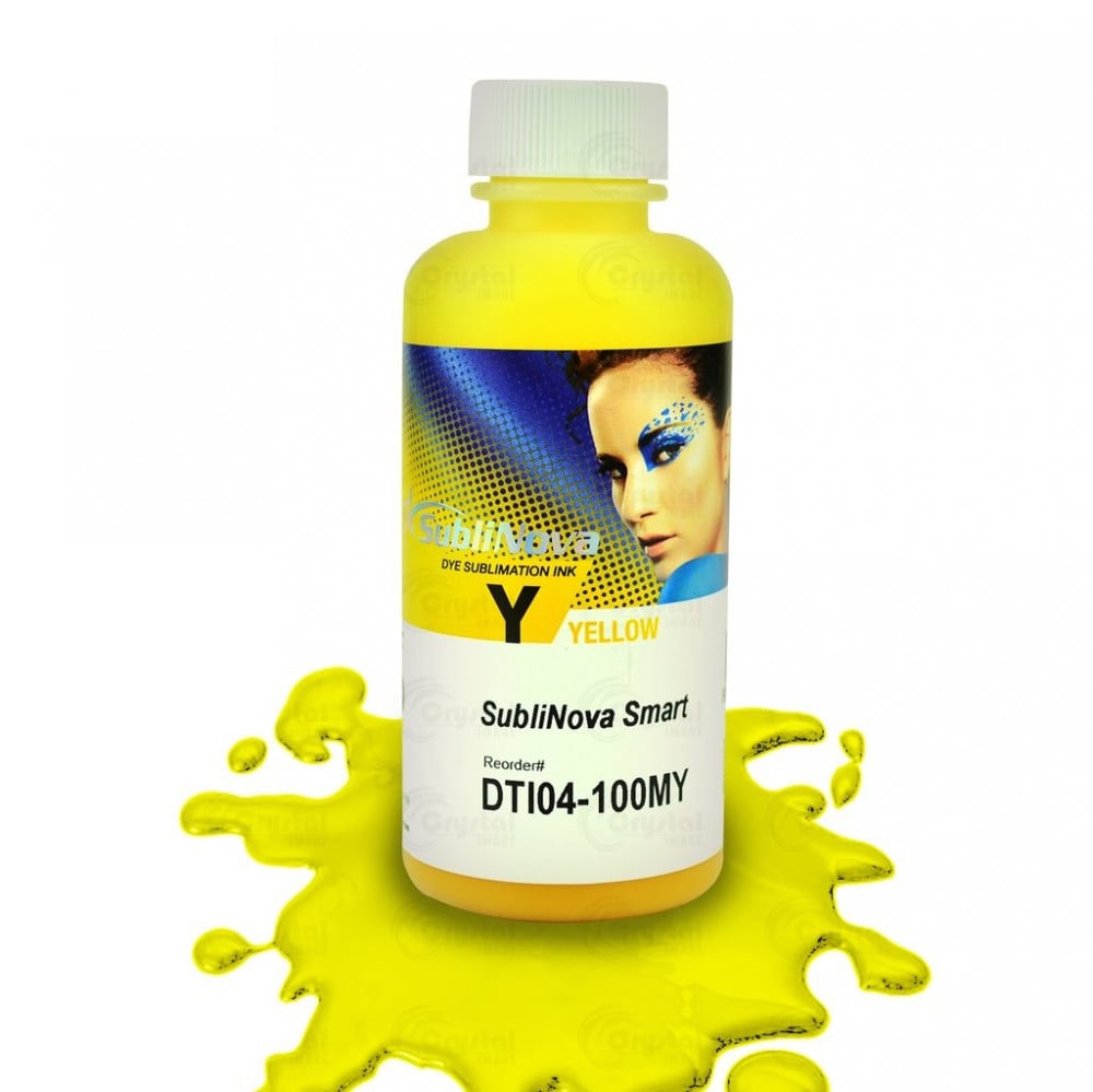 Genuine Korean SubliNova ink for sublimation printing - yellow for Epson printers — product image 2