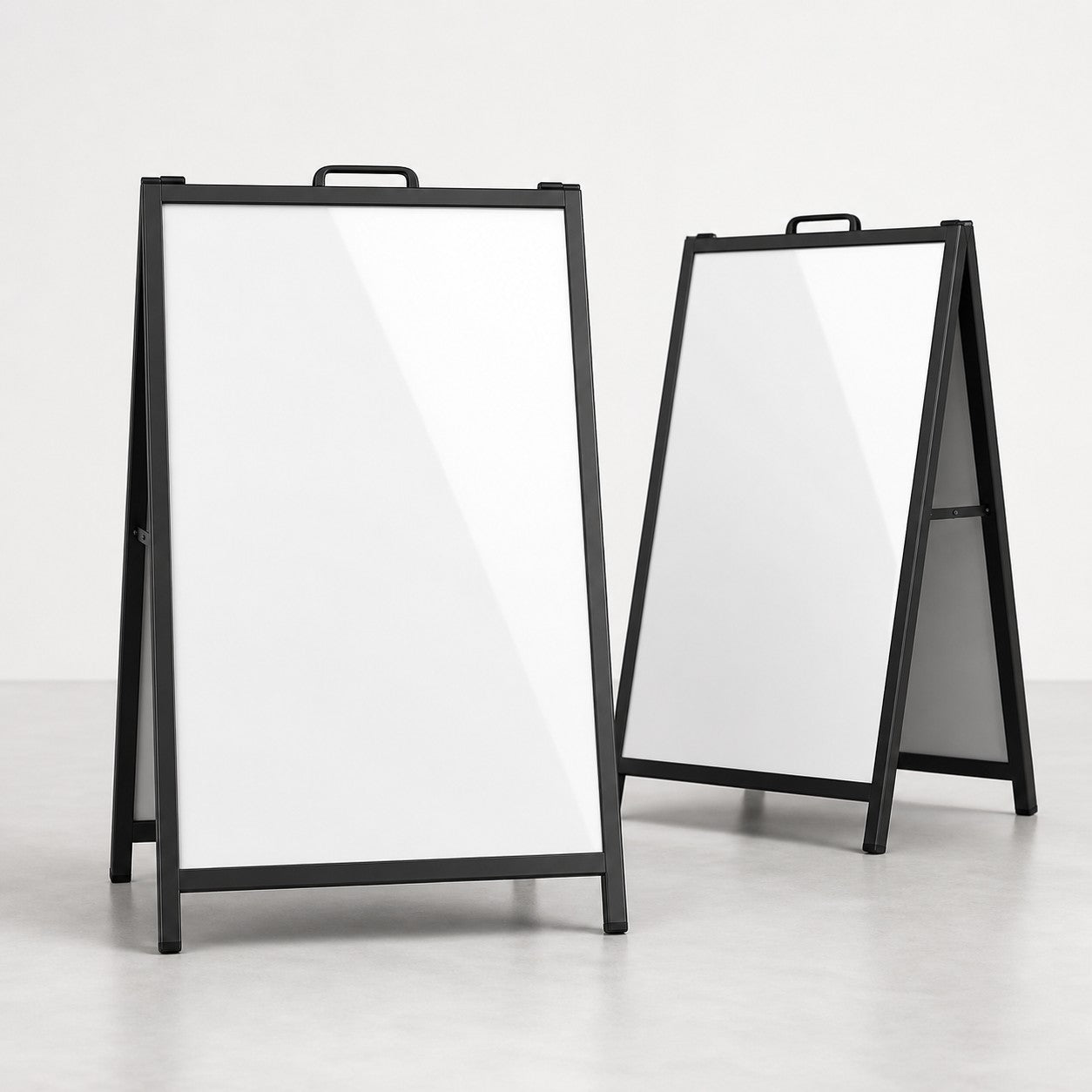 Custom A-Frame Signs - Gloss Finish product mockup