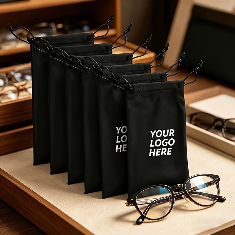 20/50 Custom Logo Eyeglass Cases - Anti-Scratch Zipper Protective Pouches, | Promotional Branded – image 4