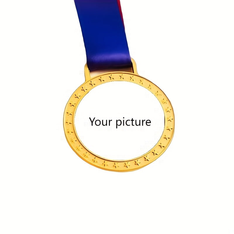 Brand-Forward of Metal Frame Star Crystal Medal, Color Logo Creative Crystal Medal Prize – Business – image 3