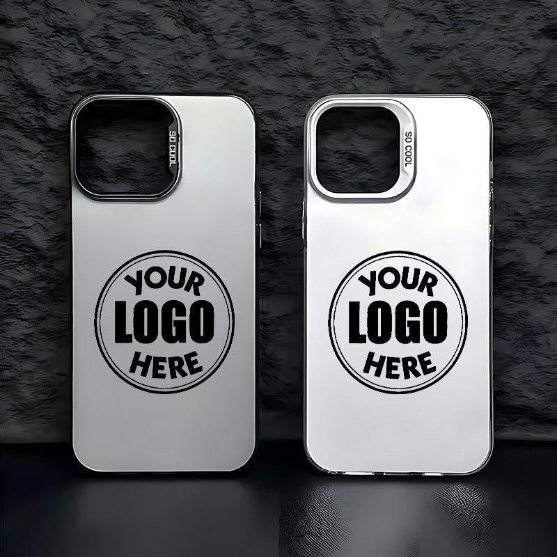 Phone Case: Custom LOGO Phone Case, Minimalist Business Style with | Made-to-Order Tech – image 1
