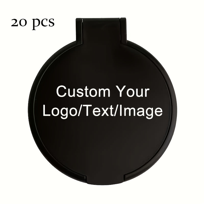 Logo-Ready Pocket Mirror with Custom Logo or Design - image 1