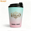 Brand-Forward 12Oz Double Wall Stainless Steel Insulated Coffee Mug, with Personal Photo, – Business – image 1