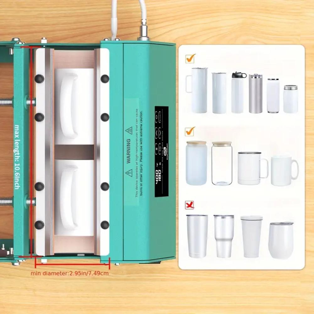 mug heat press - mint mug 20/30 oz — product image 5