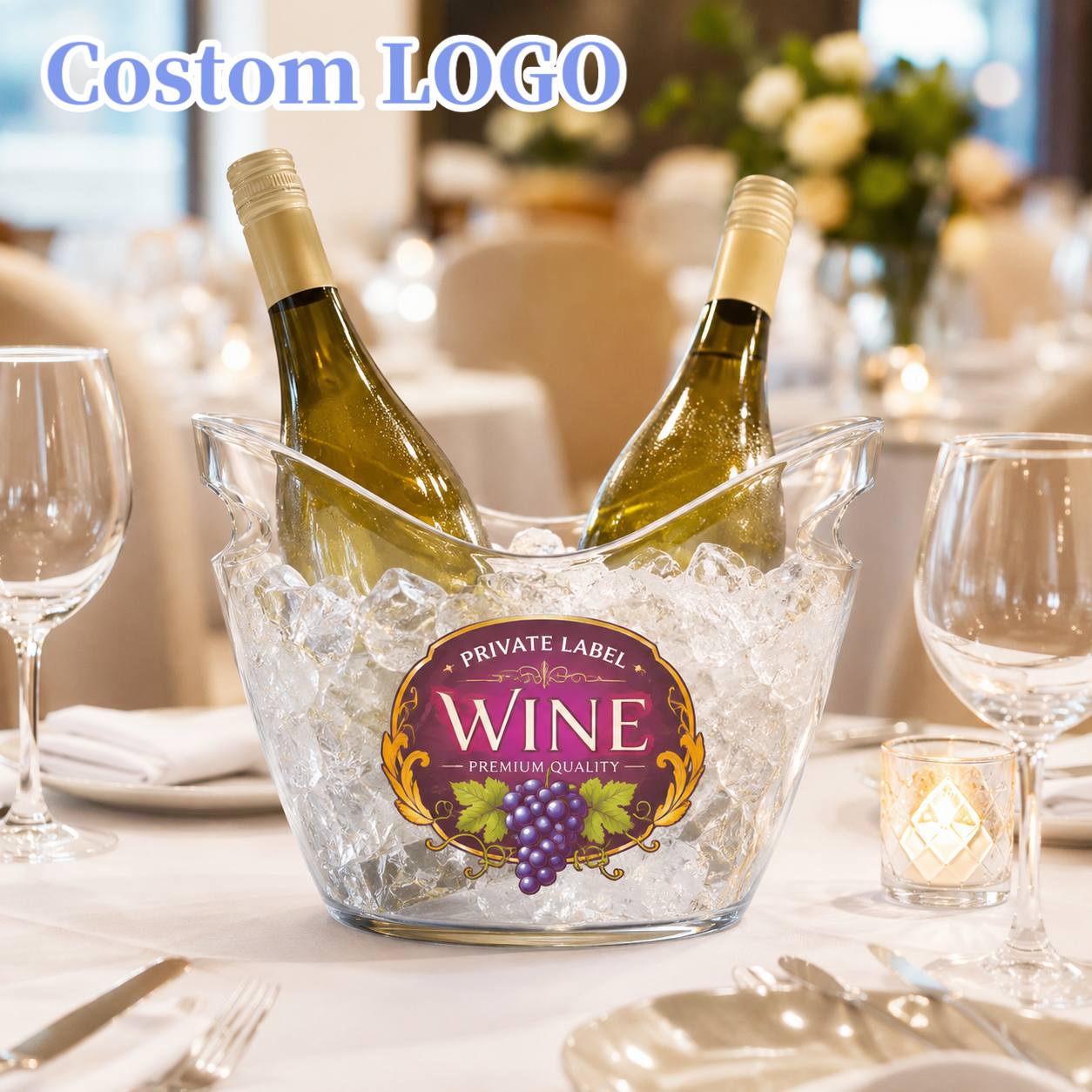 Logo-Ready Ice Bucket with Custom Logo or Design - image 3