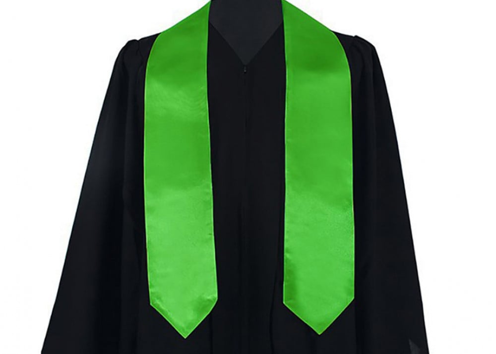 Blank Green National Graduation Sash 2026 - Wholesale — product image 2