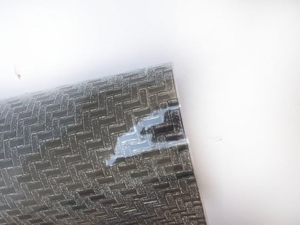 A4 silver glitter surface sticker — product image 4