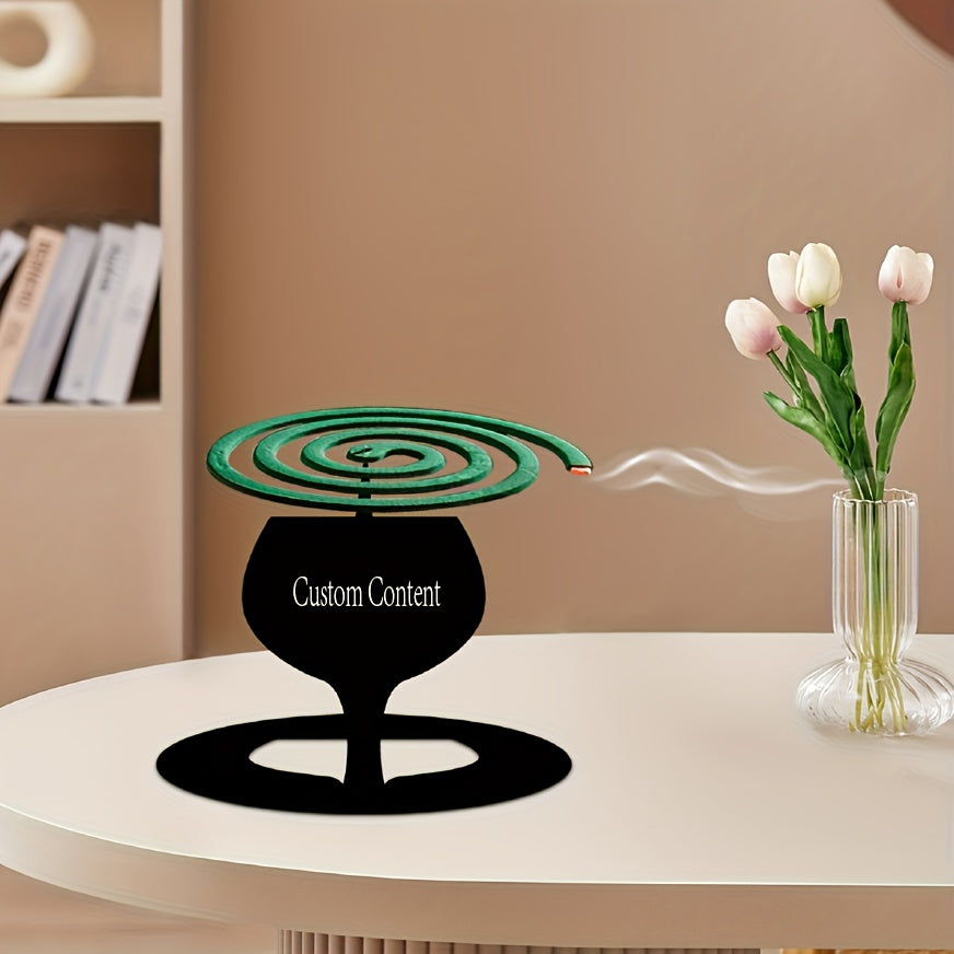 Design-Your-Own Metal Incense Holder with Custom Logo or Design - image 2