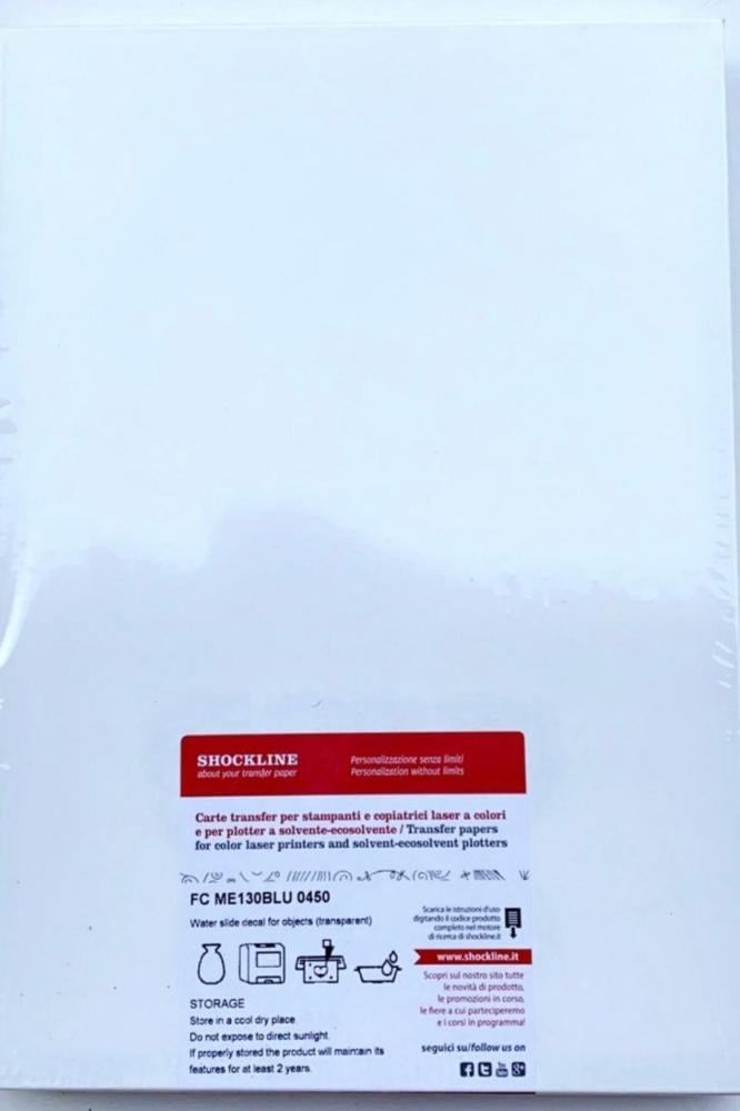 Shockline Italian laser transparent watercolor paper - professional quality for printing — product image 3